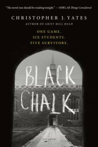 Black chalk paperback by - -,